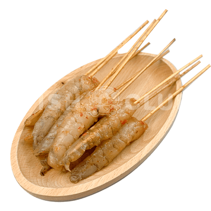 MW Spicy Bbq Prawns Skewers / 香辣烤虾串(已去壳) - 10pcs - Fish Club