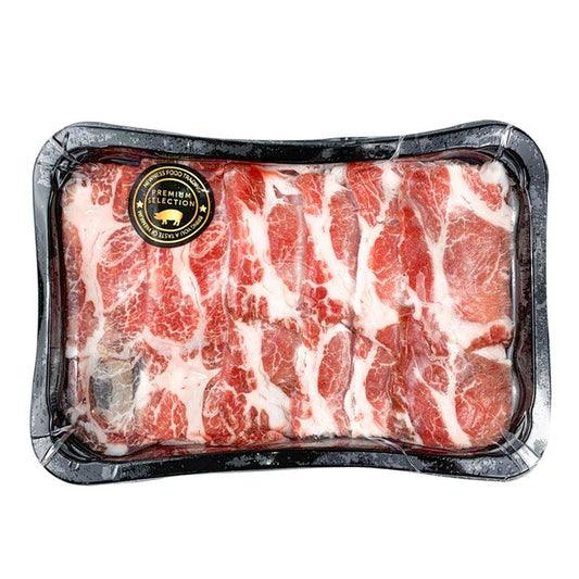 NEWNESS Spain Iberico Pork Collar Shabu-shabu / 西班牙黑毛猪涮涮肉 - 200g - Fish Club